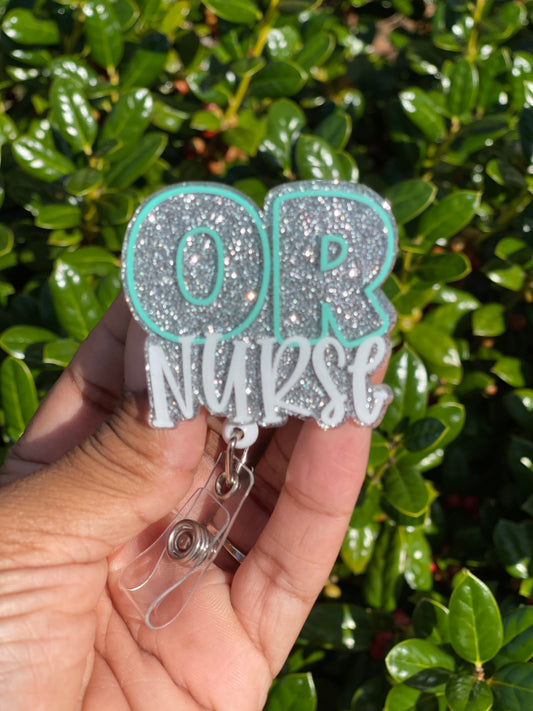 OR Nurse Badge Reel