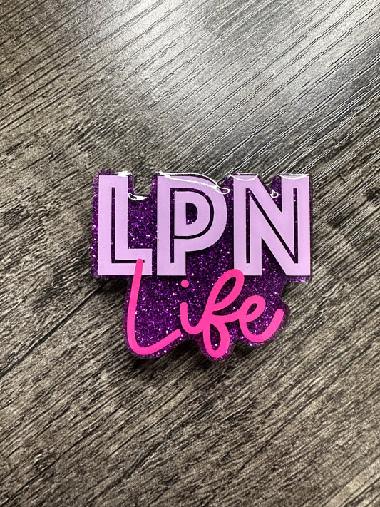 LPN Life Badge Reel