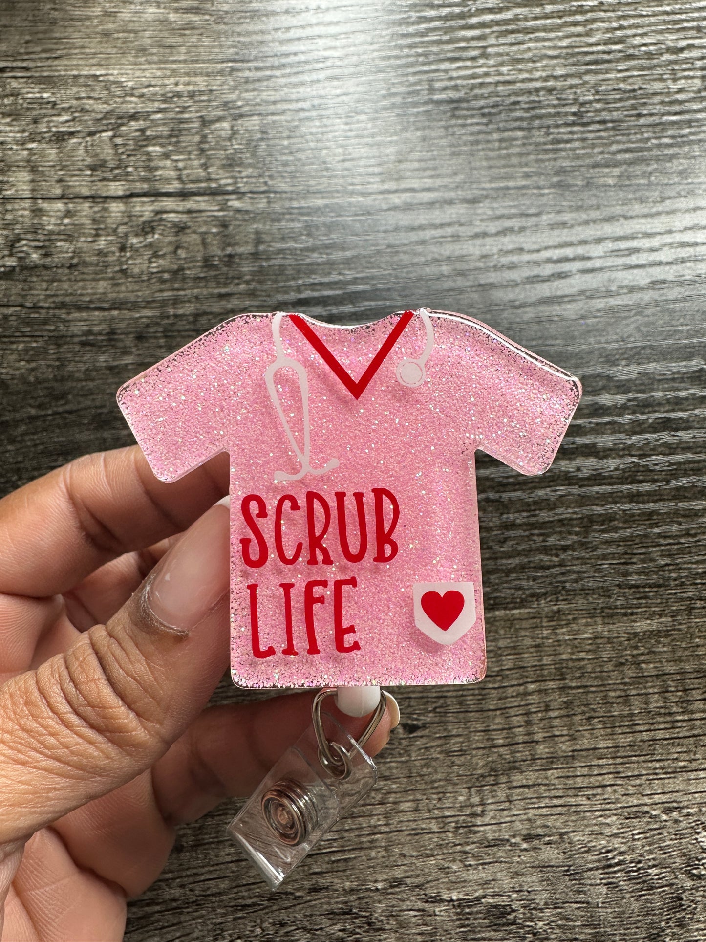 Valentines Scrub Life Badge Reel