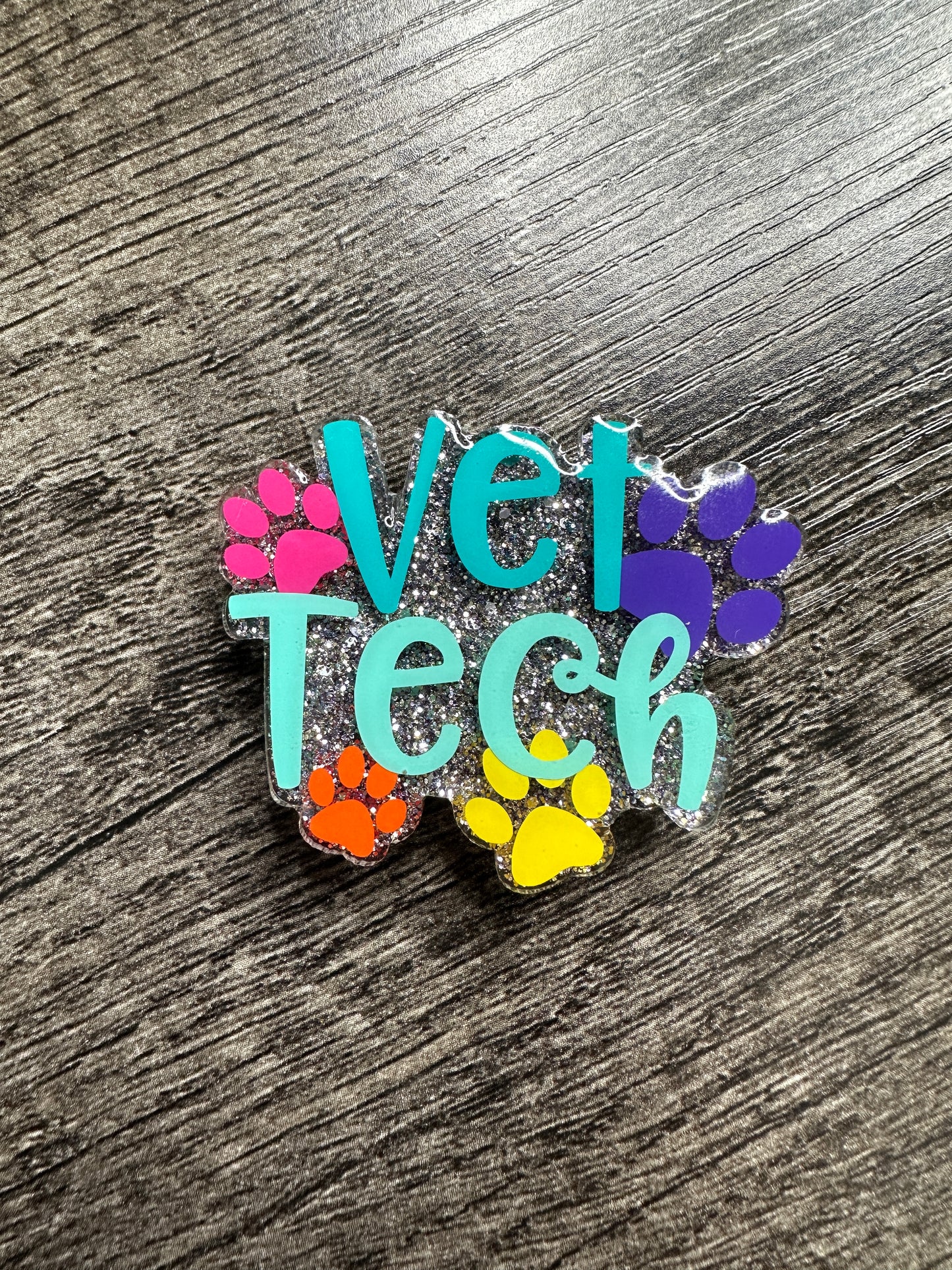 Vet Tech Badge Reel