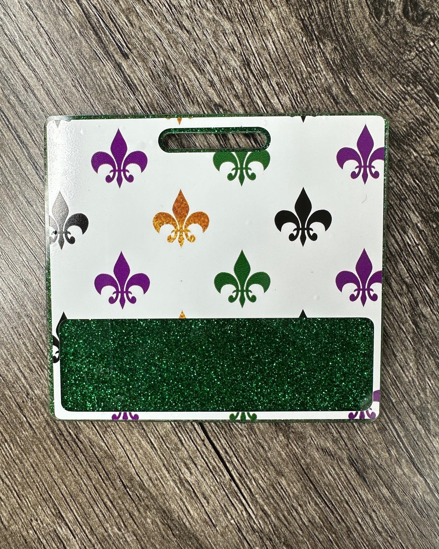 Mardi Gras Badge Buddy