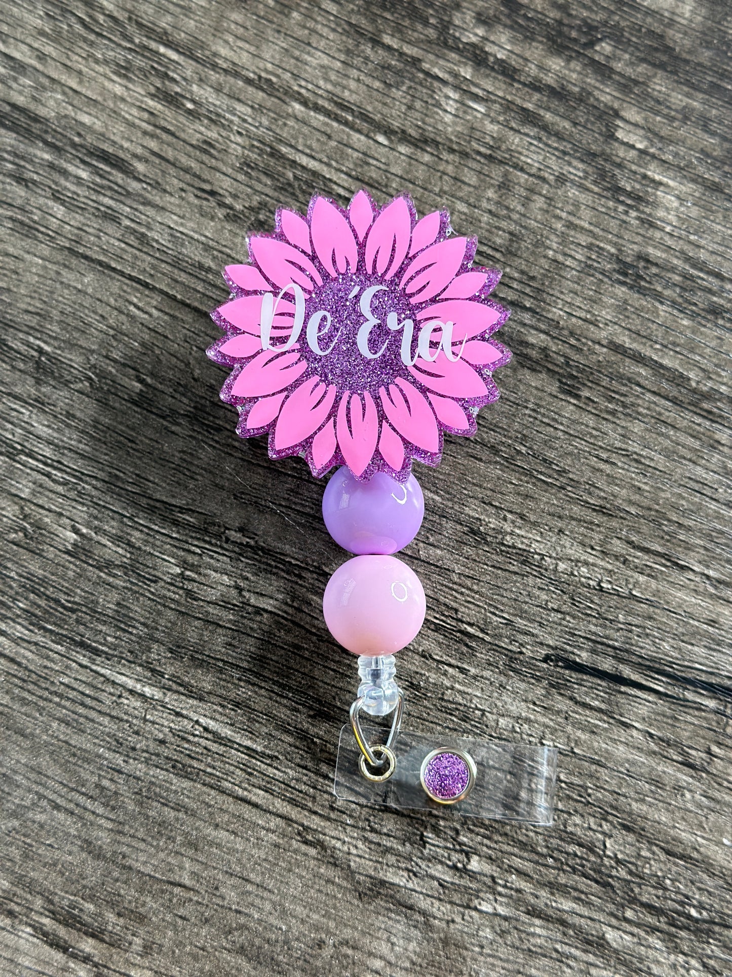 Sunflower Badge Reel