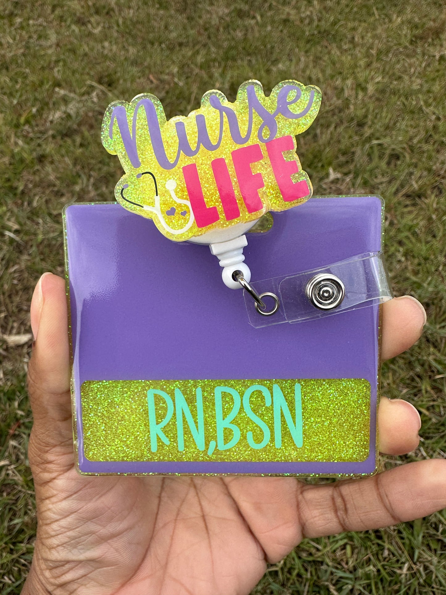 Nurse Life Badge Reel