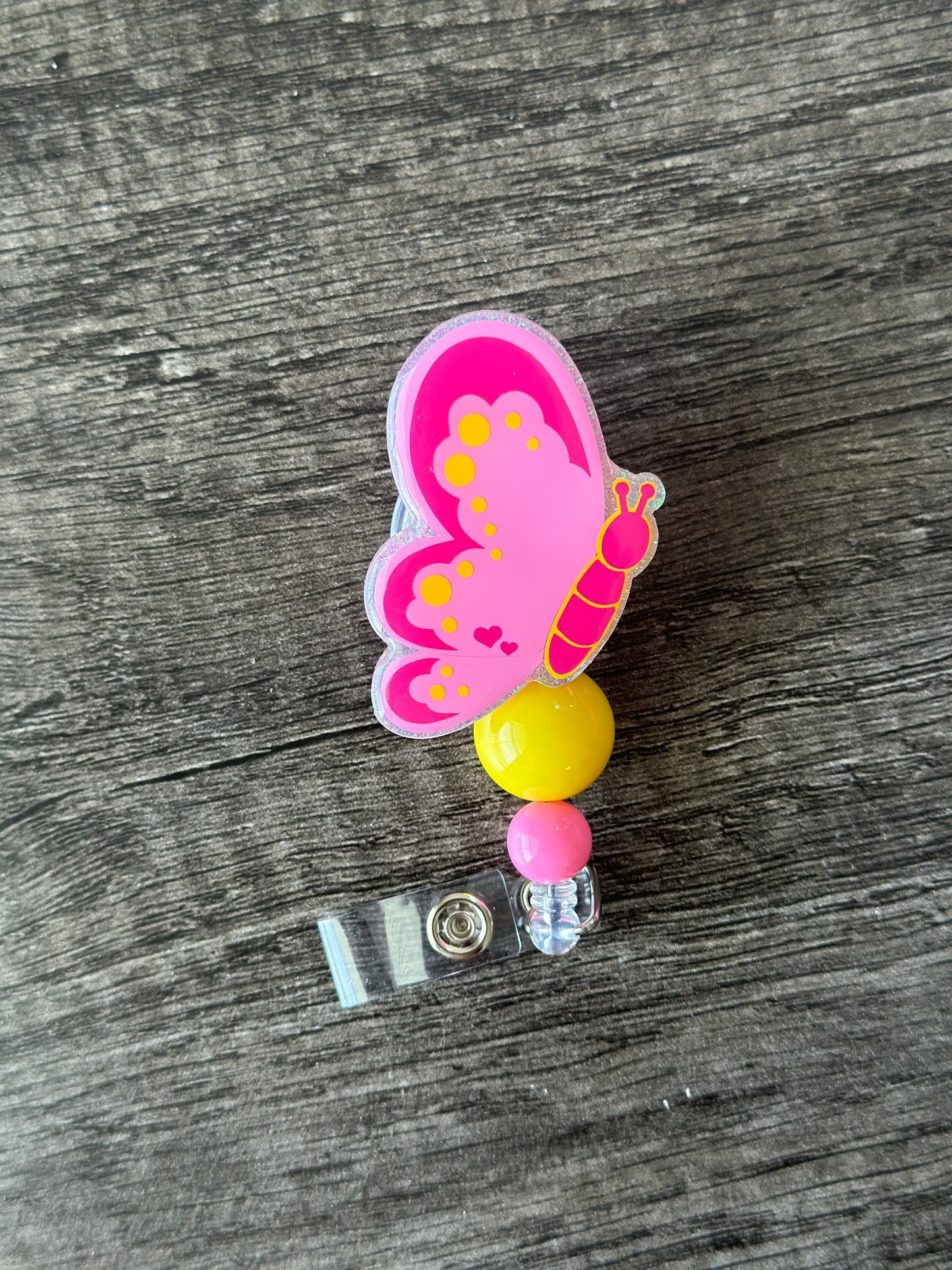 Butterfly Badge Reel