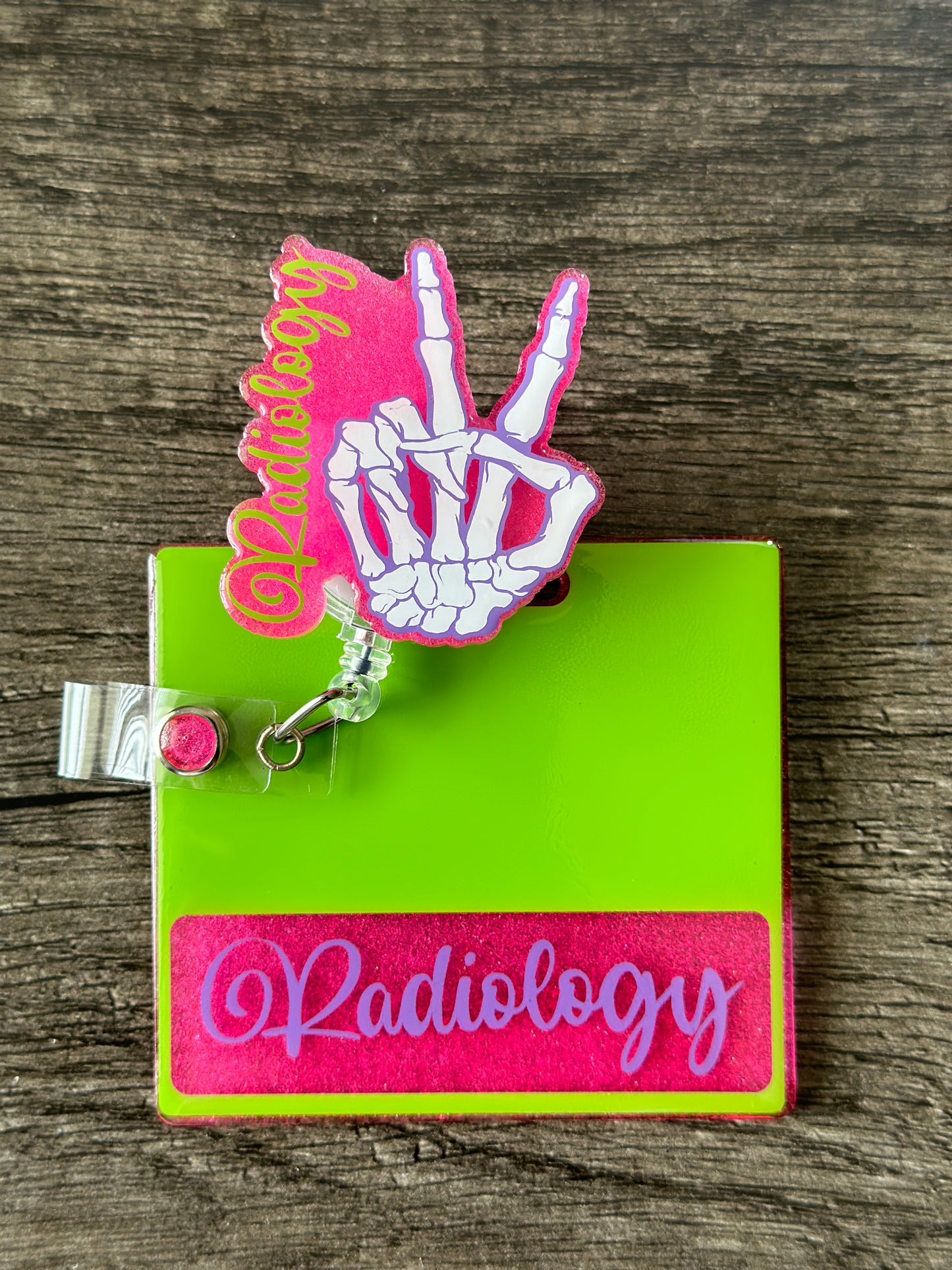 Radiology Badge Reel